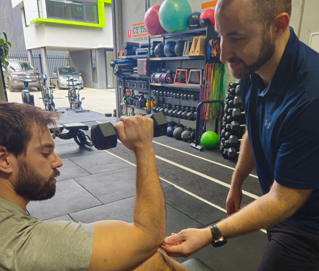 gym rehabilitation for shoulder pain